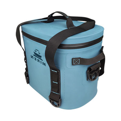 Blaue Farbe 12 kann Kühltasche, weiche Isoliermittagessen-Tasche wasserdicht für Picknick