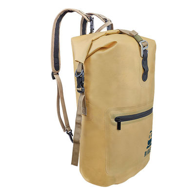 Gelber Rucksack aus TPU-Material, wasserdicht, 16 l, leicht, multifunktional