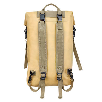 Gelber Rucksack aus TPU-Material, wasserdicht, 16 l, leicht, multifunktional