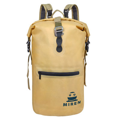 Gelber Rucksack aus TPU-Material, wasserdicht, 16 l, leicht, multifunktional