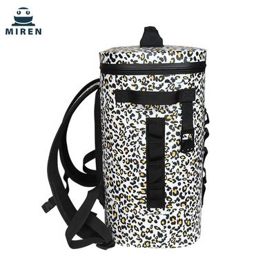 Wasserdichte Picknick-Kühltasche TPU, Leopard-Tarnung isolierter Kühlrucksack 20L