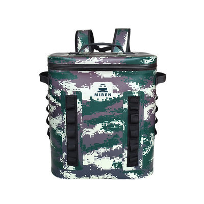 Multifunktionale weiche Picknick-Kühltasche, Camo-isolierte Rucksack-Kühlbox zum Angeln