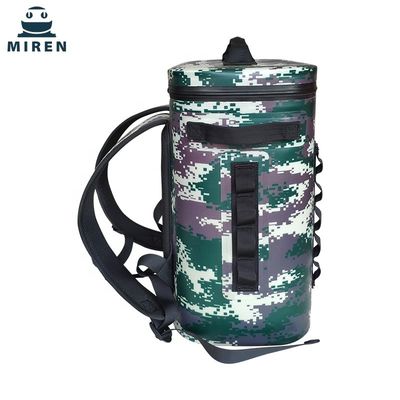 Multifunktionale weiche Picknick-Kühltasche, Camo-isolierte Rucksack-Kühlbox zum Angeln