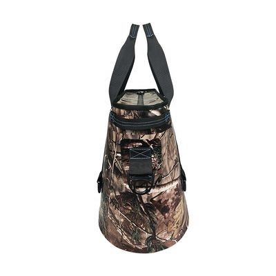 Tragbarer, auslaufsicherer, weicher Kühler mit Tarnmuster, 30 l, für Outdoor-Aktivitäten