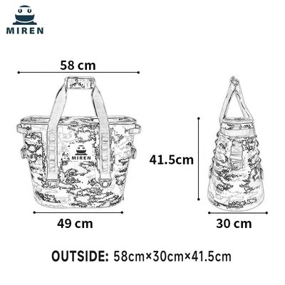 Gekühlte wiederverwendbare Kühltasche mit 30 l Fassungsvermögen, Handtaschentyp ODM