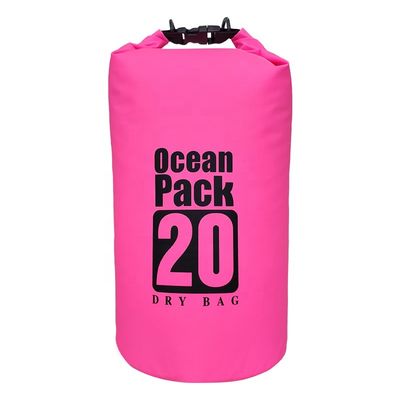 Faltbarer, leichter, wasserdichter PVC-Trockenbeutel mit 20 l Fassungsvermögen für Outdoor-Aktivitäten