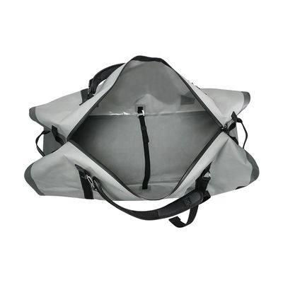 Hellgraue 120L wasserdichte Reisetasche für Outdoor-Tourismus-Camping