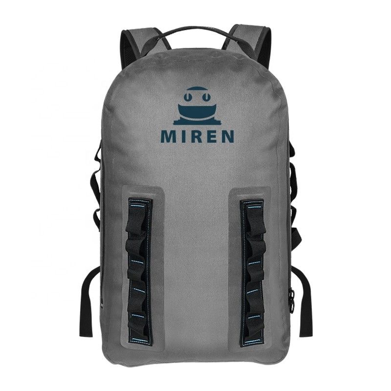 Leichter wasserdichter Wanderrucksack TPU-Material dunkelgraue Farbe OEM ODM